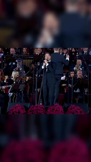 Michael Bublé on Instagram: "An unforgettable evening in the presence of His Holiness Pope Leo XIV. Click the link in bio to watch Michael’s full performance from inside the Vatican."