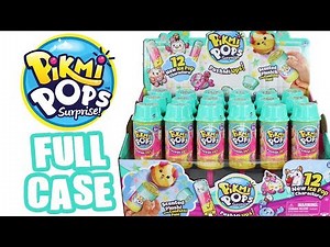 Pikmi Pops PushMi Ups Icey Friends Season 3 Full Case Unboxing Toy Review Scented Plush Blind Box