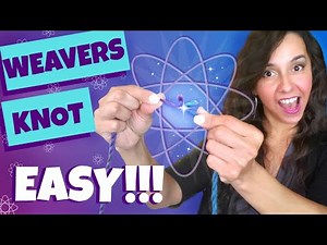 WEAVERS KNOT - JOINING TWO YARNS - EASY & SECURE!!!