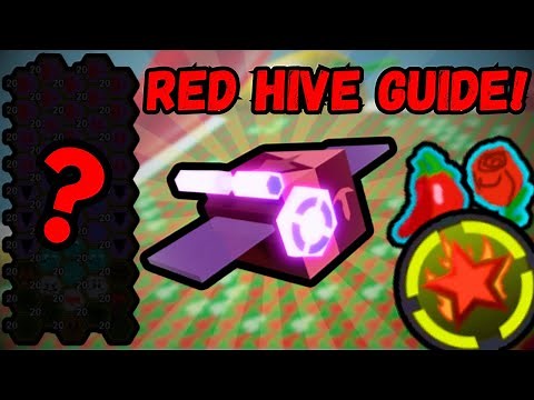 The Ultimate 2024 Bee Swarm Simulator Red Hive Guide! | Bee Swarm Simulator