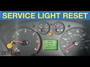 MK7 Ford Transit Service light reset procedure
