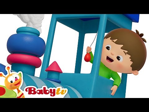 The Number Train | Counting Song | BabyTV Kids