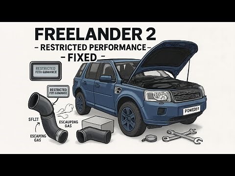 "Restricted Performance" issue fixed Land Rover Freelander 2 Turbo Pipe - FIXED LR2
