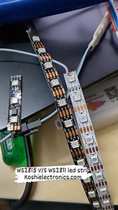 WS2811 V/S WS2815 pixel led strip #led #decoration #controller led strip #madrix #madrixlight | Koshi electronics