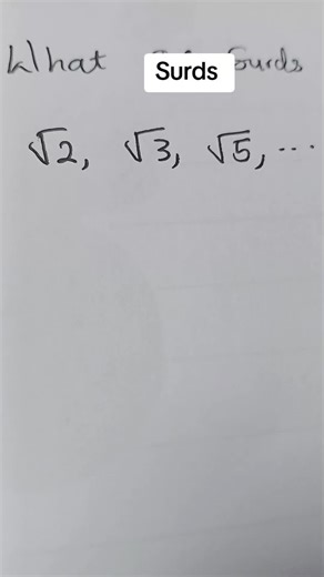 #maths #surds #creatorsearchinsights