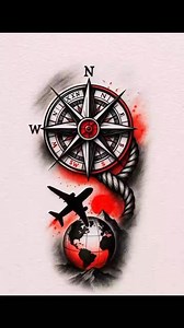 121K views · 1K reactions | Compass tattoo designs  | Ink ni Karding | Facebook