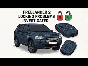 Land Rover Freelander 2 locking & unlocking setting / problems / beeping / IID tool