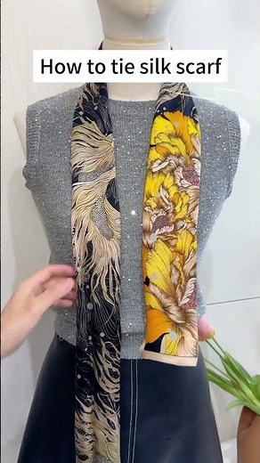 3 Stylish Ways to Tie a Silk Scarf | Easy & Elegant Looks