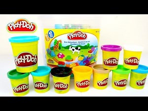 Plastilina Play Doh Cubeta Gigante de Actividades| Giant Play Doh Bucket Kids Activities
