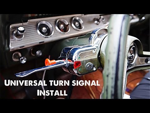 How to install universal turn signal