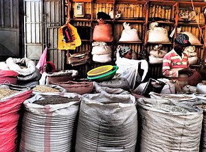 Shola Market in Addis Ababa, Ethiopia
