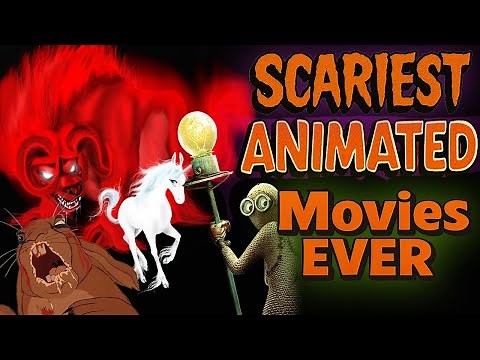 13 Scariest Animated Movies Ever Made 👻🎬