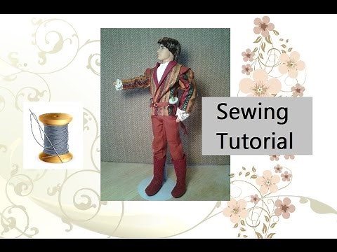Free Ken Clothes Sewing Patterns and Tutorial