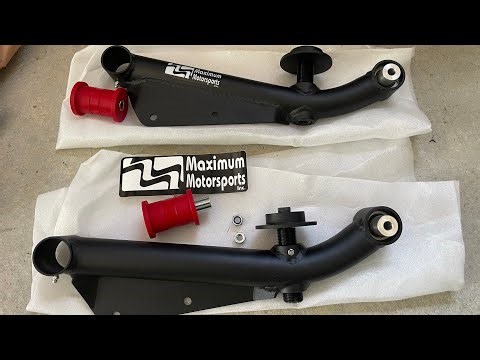 Maximum Motorsports Adjustable Rear Lower Control Arm Install for 94-98 Mustang