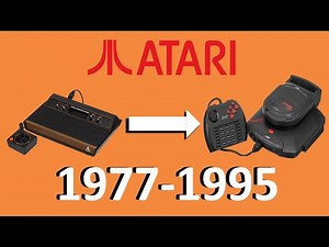 Evolution of Atari Video Game Console & Computer Start Ups (1977 – 1995)