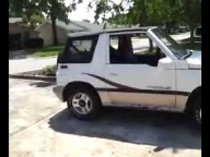 1996 Geo Tracker 4x4 5 speed walk-around