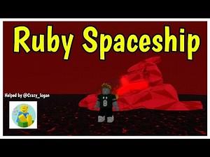 Roblox IQ OBBY How to Get RUBY SPACESHIP [ Ncraft Studios ]