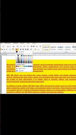 MS Word Basics | 3 Useful Paragraphs for Practice | MS Word Tutorial #wordtips #skypeenglish