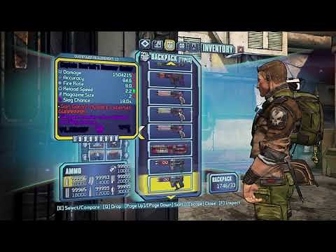 Borderlands 2 Modded Save with Hybrid weapons 1700+ Guns (PC)