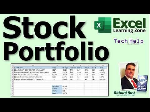 Track Your Stock Portfolio with Automatic Price Updates in Microsoft Excel 365