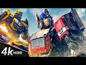 Transformers Movie Mashup: Epic Robot Battles in 4K HDR Scenes | Last Knight & Bumblebee (Review)