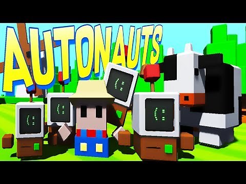Autonauts - Programming Robot Workerbots! - Autonauts Gameplay - Alpha