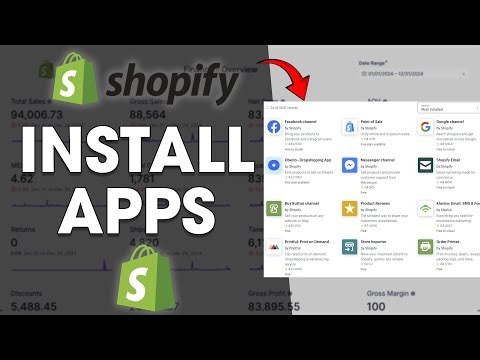 Shopify - How To Install Apps / Plugins on Shopify Store