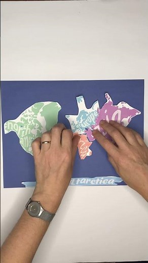 World Map Cut and Paste the Continents to Make a Map | Geography Activity