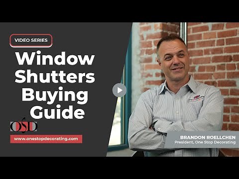 The Ultimate Window Shutters Buying Guide | One Stop Decorating