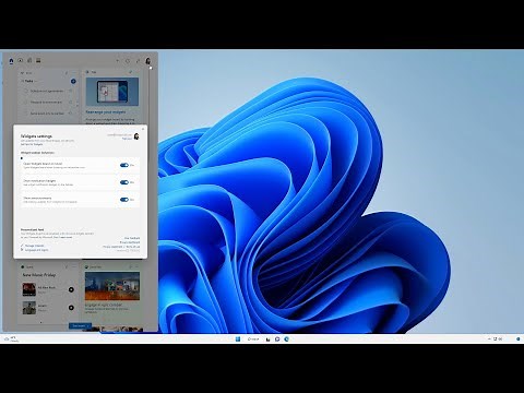 Explore the widgets board | Windows 11
