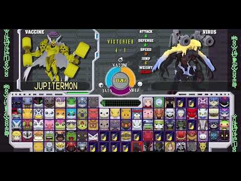 Digimon Rumble Arena Remake -- Jupitermon Gameplay