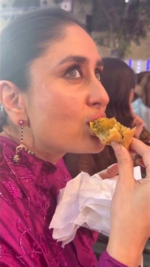 Kareena Kapoor ENJOYS eating Samosa at her kids' annual day; Karan Johar shares FUNNY video 🤣