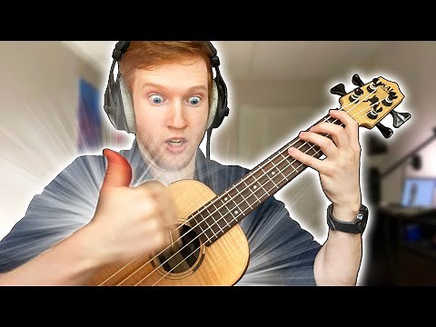 Slap UKULELE BASS Sounds AMAZING