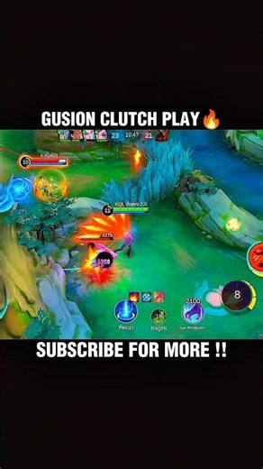 Gusion clutch play 🔥