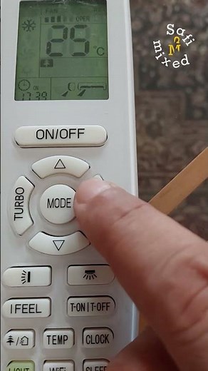 X fan on Gree remote