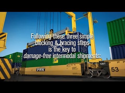 Three Simple Steps for Damage-Free, Intermodal Shipments