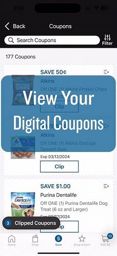 How to View Digital Coupons with the Food Lion App