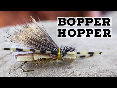 Bopper Hopper Fly Pattern (How to Tie)