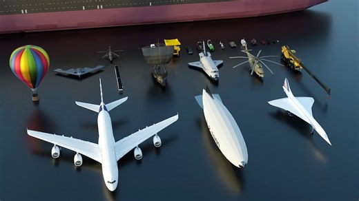 A Size Comparison of Modern Vehicles