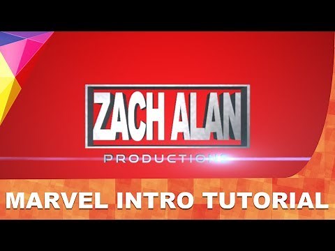 How To Make a Marvel Intro in Hitfilm