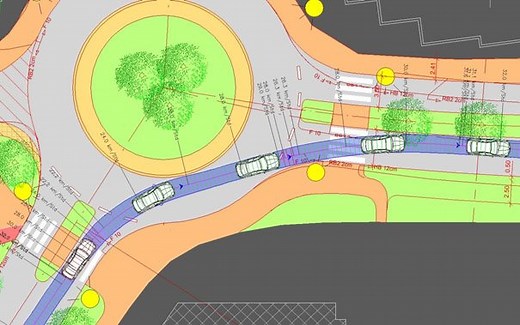 Vehicle Turning Radius Calculation