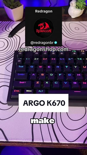 @Redragon *NEW* Argo K670 Mechanical Keyboard. USE CODE “SYFIEX” TO GET 10% OFF ON REDRAGON WEBSITE!! #newkeyboard #collab #collaboration #redragon #sponsored #sponsorship