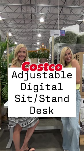 Adjustable Sit/Stand Desk Available at Costco