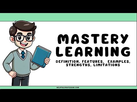 Mastery Learning (Explained for Beginners in 3 Minutes)