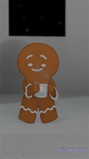 Shivering… until the cocoa hits ☕️✨