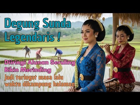DEGUNG SUNDA LEGENDARIS DIIRINGI ALUNAN SERULING BIKIN MERINDING #degungsundaviral #degungsunda