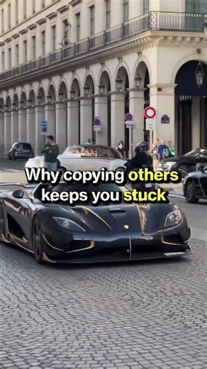 Why copying others keeps you stuck