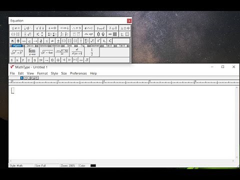 MathType's ToolBar/Menu is Missing (Quick Fix)