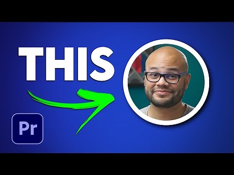 Circle Crop Video or Image Effect in Premiere Pro