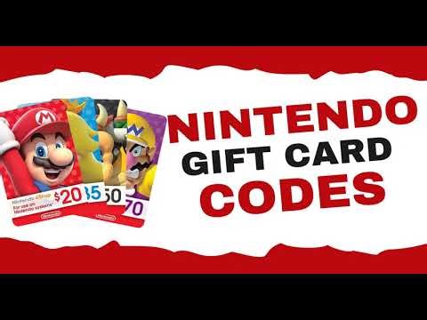 Free Nintendo Gift Card Codes 2025 || How To Get FREE Nintendo eShop Codes *EASY*